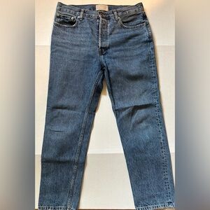 Everlane Women’s Straight Jeans in Deep Blue